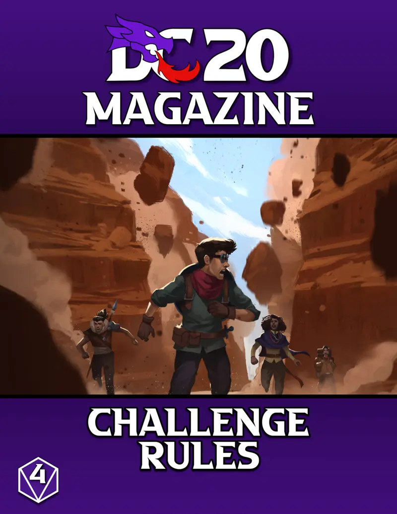 DC20 Magazine 04 Challenge Rules