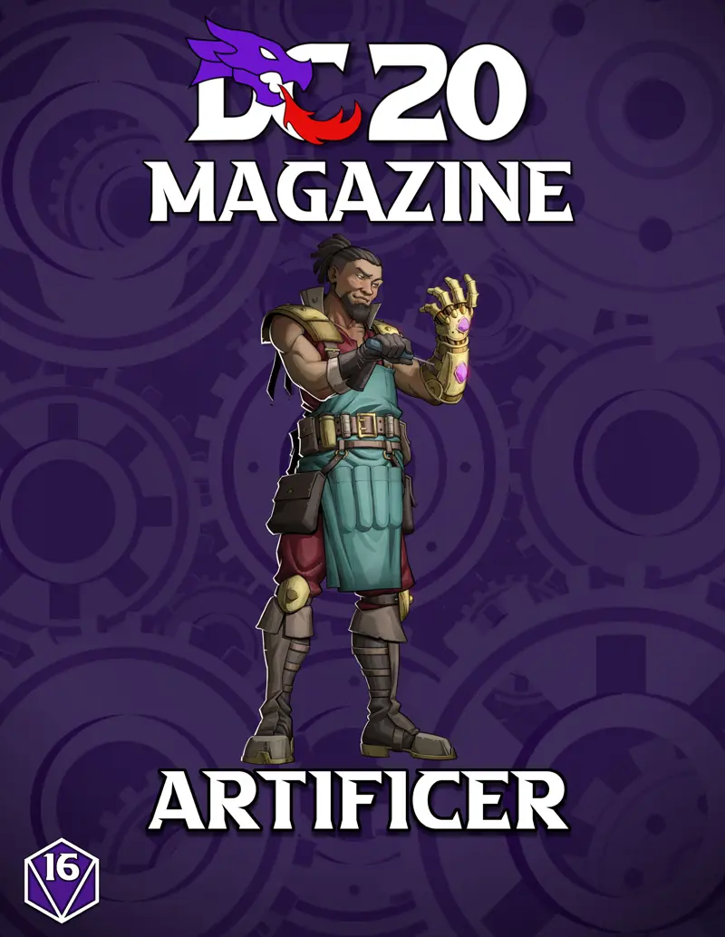 DC20 Magazine 16 Artificer