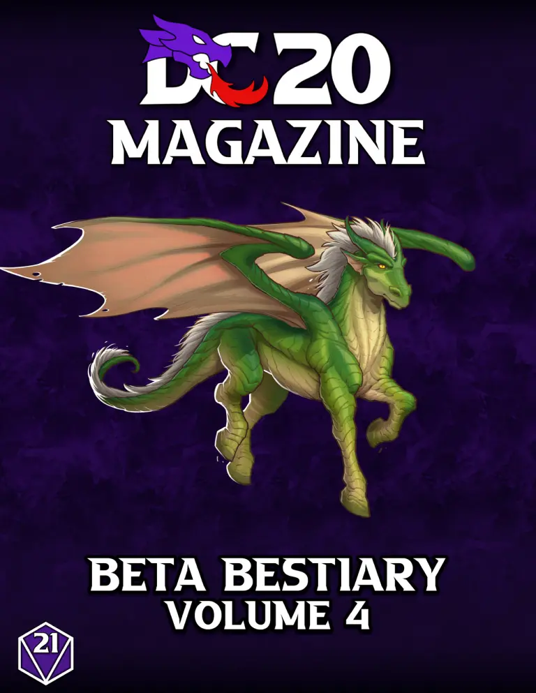 DC20 Magazine 21 - Beta Bestiary Vol. 4